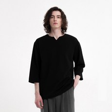 JH Style 男式 V 拆分現代 7 部分 T 卹 JHROK023