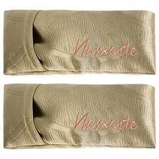 NAMASTE 舒壓眼枕 - 鎏金 ｜柔軟舒適、遮光助眠, 1入, 2個