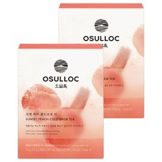 오설록 선셋 피치 콜드브루 티, 2.5g, 20개입, 2개
