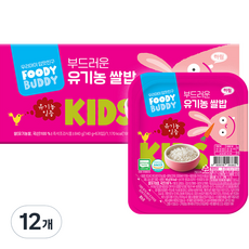 foodybuddy 孩童即食飯, 12入, 140g, 香軟口感