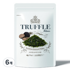프리미엄 트러플 김자반, 40g, 6개