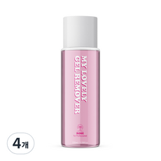 My Lovely玫瑰水凝膠卸妝液, 100ml, 4個