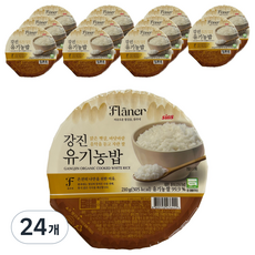 시아스 플라네 강진 유기농밥, 210g, 24개