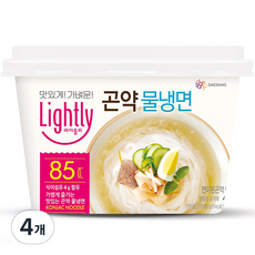 라이틀리 곤약 물냉면, 440g, 4개