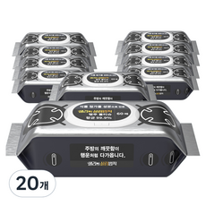 莎莉的家政規則抹布濕紙巾, 60張, 20個