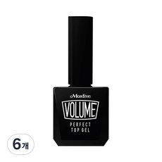 Mostive Volume 完美上妝凝膠, 單色, 6個, 12ml