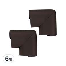 아가드 코너보호대 최고급형, 코코넛, 6개