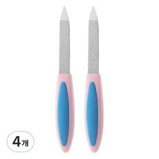 Nanli Sisters 不鏽鋼修甲美甲銼刀 12cm, 4個, TYPE 13