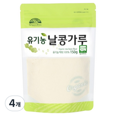 OrganicStory 유기농 날콩가루, 150g, 4개