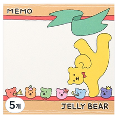 Dailylike My Buddy 便條紙, 3 Jelly, 5個, 100張