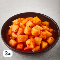 금자네 깍두기, 1kg, 3개