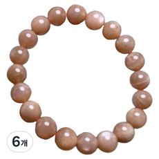 퍼스트리버 세련된 패션팔찌 5A급 6mm, 6개