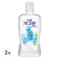 가그린 어린이 구강청결제 청포도향, 380ml, 2개