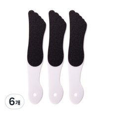 Jello Jello 衛生級足跟角蛋白銼套組, 1個裝, 6個