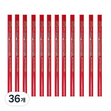 CRETACOLOR 木工鉛筆 紅色 14203, 36個, 硬