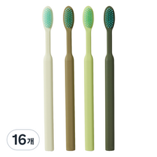 JAJU 口臭護理牙刷, 16個, 1入