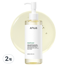 아누아 어성초 포어 컨트롤 클렌징오일, 2개, 200ml
