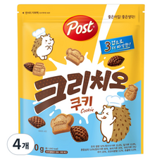 포스트 크리치오 쿠키 시리얼, 400g, 4개