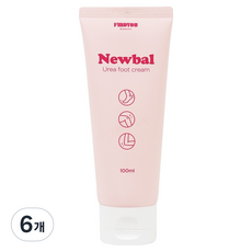 파인듀 우레아 풋 크림, 100ml, 6개, 1개입