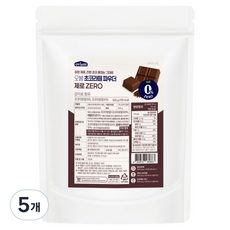 오붐 초코 라떼 파우더 제로, 500g, 5개, 1개입