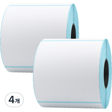 Khohimo 條碼列印機用感熱標籤紙 3W091 600p, 4個