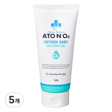 ATO N O2 氧氣嬰兒舒緩凝膠, 160g, 5個