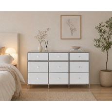 세레나데 모디즈 모듈 거실 수납장 1200 서랍형 방문설치, 화이트