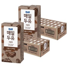 매일두유 매일유업 초콜릿, 190ml, 48개