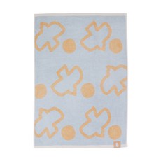 Bamboo Bebe 溫和竹纖維立體顆粒浴巾 Onmaeul 330g, Saelly Peach, 1個