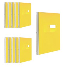 Youngoh 進行中文件夾 PP A4, 10個, 黃色