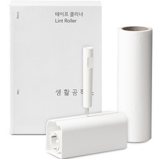 Saengong 生活工作所 除塵滾筒 本體 1入 + 收納盒 1入 + 補充包 1入, 1套