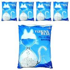 QQ KIT 變藍色環保紙貓砂 7L, 不適用, 5包