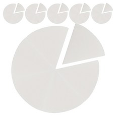 더분 하이드로 스펀지 6P, 흰색, 6개