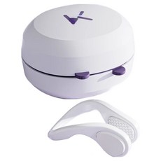 Kelbon 游泳防水矽膠耳塞鼻夾組, 白色(鼻夾), 1套