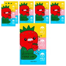 TONYMOLY 三步驟淨鼻貼, 1入, 6個