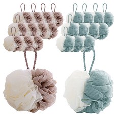 더자카 투톤 샤워볼 4p, C타입, 4개입, 6세트