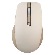 ASUS 華碩 SmartO Silent Plus 辦公室 Wireless 滑鼠 燕麥奶 4200 DPI MD200