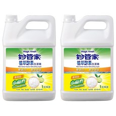 妙管家 植萃酵素洗潔精 小蘇打，中性洗淨配方 溫和不刺激, 2桶