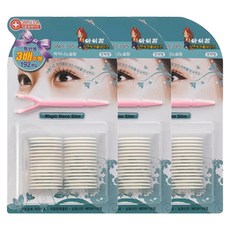 EyeCharm Nano Slim 雙面雙眼皮貼 192片裝, 透明色, 3組