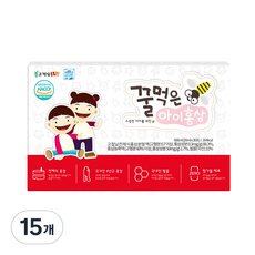 고철남홍삼 꿀먹은 아이홍삼, 30회분, 15개
