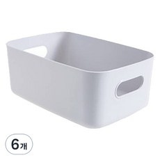 All Cell Pantry多功能籃子收納生活箱 S, 6個, 灰色