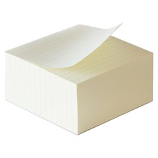 日本 MIDORI MD便條紙磚 15285, 橫線 白色, 1個