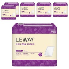 미래생활 남녀공용 르웨이 위생 성인용 깔개매트, FREE(onesize), 10개입, 6개