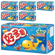 ORION 好麗友 好多魚餅乾 海苔口味, 30g, 6盒