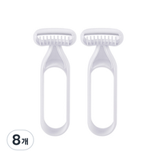 신신살롱 길어도돼 쓱싹 제모기 그레이, 1개입, 8개