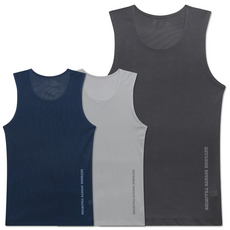 Mrjunior AeroCool 網眼彈性青少年背心 3件入 SC001