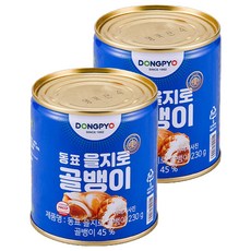 동표을지로 골뱅이 통조림, 230g, 2개