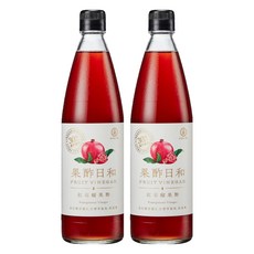 Kong Yen 果酢日和 紅石榴果酢, 590ml, 2瓶