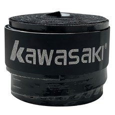 kawasaki 川崎 包裝握把布 12顆裝, 黑色, 0.6mm, 1組