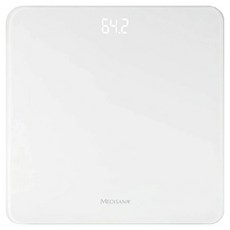 德國 medisana 極簡玻璃體重計, PS435, 時尚白, 1台
